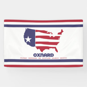 Banderoles Drapeau d'Oxnard (Californie)