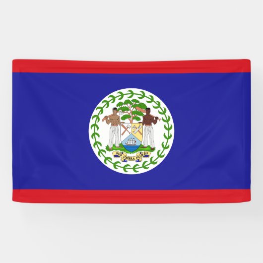 Banderoles Drapeau du Belize (Horizontal)