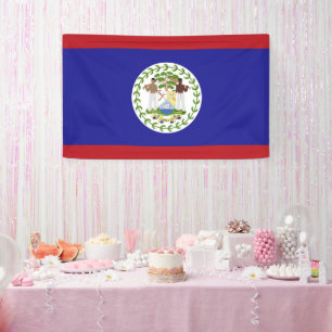Banderoles Drapeau du Belize