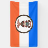 Banderoles Drapeau du Bronx (arrondissement de New York) (Vertical)