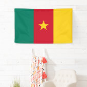 Banderoles Drapeau du Cameroun (En situation)