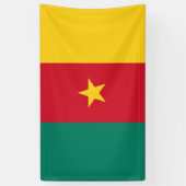 Banderoles Drapeau du Cameroun (Vertical)