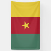 Banderoles drapeau du Cameroun (Vertical)