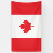 Banderoles Drapeau du Canada (Vertical)