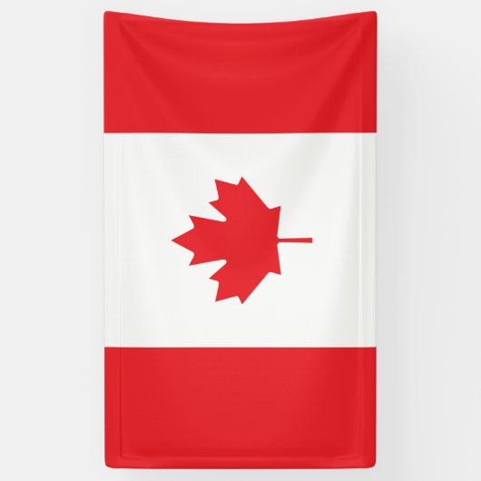 Banderoles Drapeau du Canada (Vertical)
