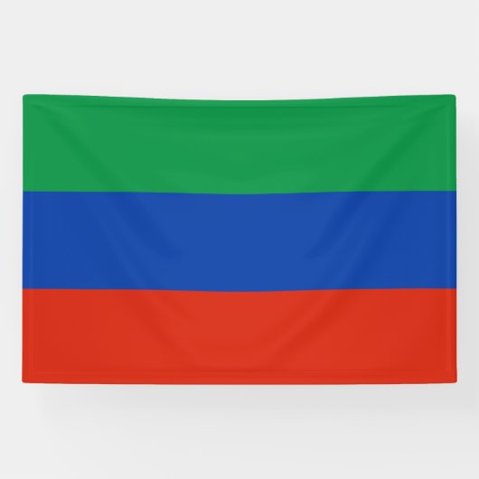 Banderoles Drapeau du Daghestan (Horizontal)
