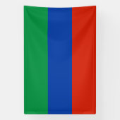 Banderoles Drapeau du Daghestan (Verticale)