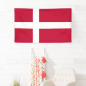 Banderoles Drapeau du Danemark (En situation)