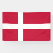 Banderoles Drapeau du Danemark (Horizontal)