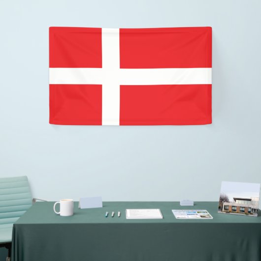 Banderoles Drapeau du Danemark (Salon professionnel)