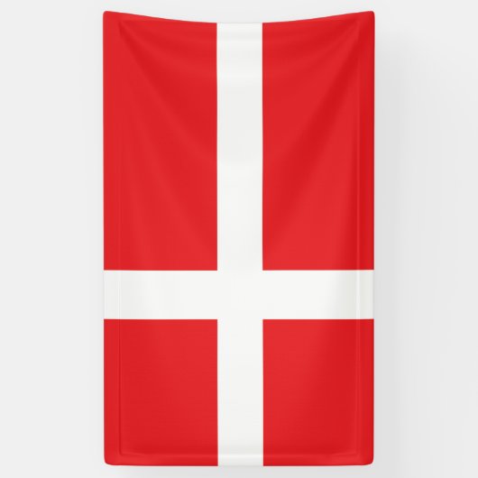 Banderoles Drapeau du Danemark (Vertical)