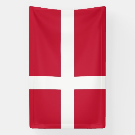 Banderoles Drapeau du Danemark (Verticale)