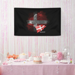 Banderoles Drapeau du Danemark