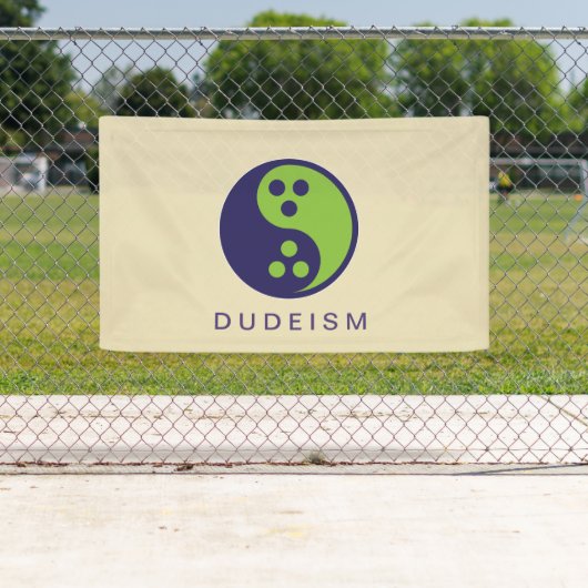 Banderoles Drapeau du dudéisme (En situation)