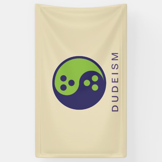 Banderoles Drapeau du dudéisme (Vertical)