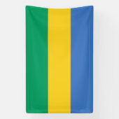 Banderoles Drapeau du Gabon (Verticale)