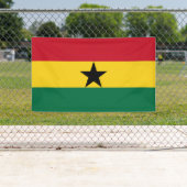 Banderoles Drapeau du Ghana (En situation)