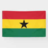 Banderoles Drapeau du Ghana (Horizontal)