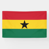 Banderoles Drapeau du Ghana (Horizontal)