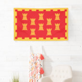 Banderoles Drapeau du Grand Manchester (comté du Royaume-Uni) (En situation)