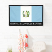 Banderoles Drapeau du Guatamala (En situation)