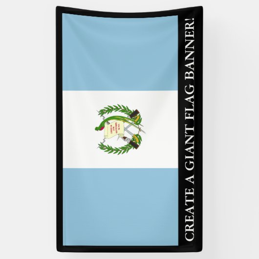 Banderoles Drapeau du Guatamala (Vertical)