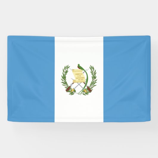Banderoles Drapeau du Guatemala  (Horizontal)