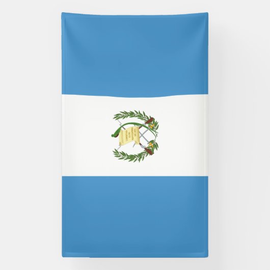 Banderoles Drapeau du Guatemala (Verticale)