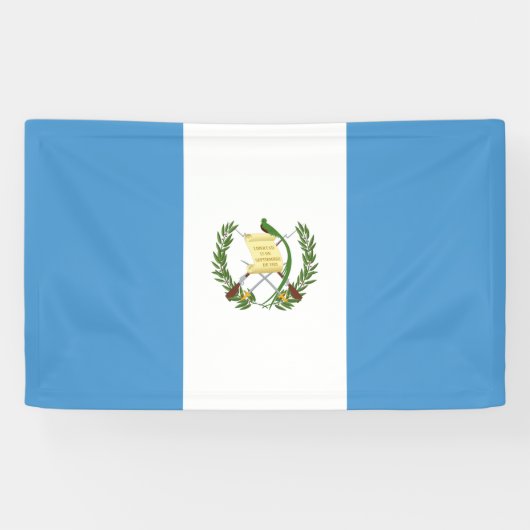 Banderoles Drapeau du Guatemala (Horizontal)