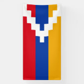 Banderoles Drapeau du Haut-Karabagh (Verticale)