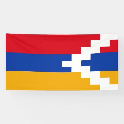 Banderoles Drapeau du Haut-Karabagh (Horizontal)