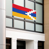 Banderoles Drapeau du Haut-Karabagh (Bâtiment extérieur)