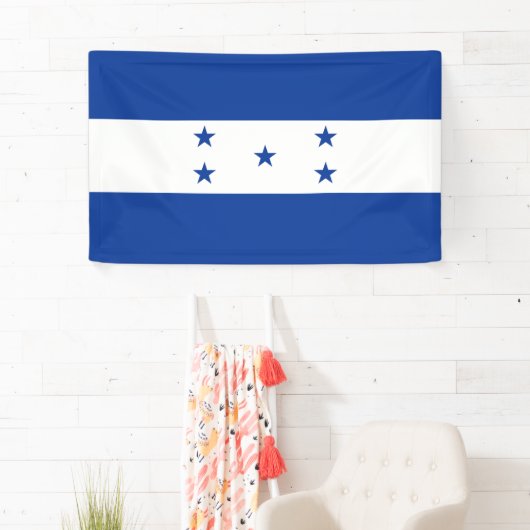 Banderoles Drapeau du Honduras (En situation)