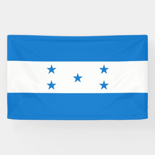 Banderoles Drapeau du Honduras (Horizontal)