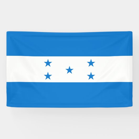 Banderoles Drapeau du Honduras (Horizontal)