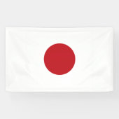 Banderoles Drapeau du Japon (Horizontal)