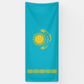 Banderoles Drapeau du Kazakhstan (Vertical)