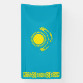 Banderoles Drapeau du Kazakhstan (Verticale)