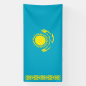 Banderoles Drapeau du Kazakhstan (Verticale)