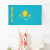 Banderoles Drapeau du Kazakhstan (En situation)