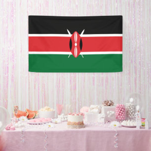Banderoles Drapeau du Kenya