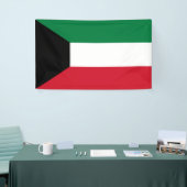 Banderoles Drapeau du Koweït (Salon professionnel)