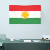Banderoles Drapeau du Kurdistan (Salon professionnel)