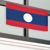 Banderoles Drapeau du Laos (Bâtiment extérieur)