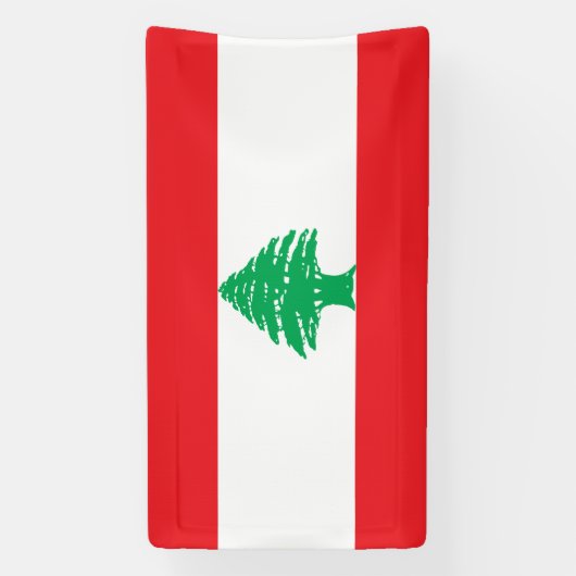 Banderoles Drapeau du Liban (Verticale)