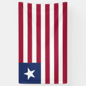 Banderoles Drapeau du Libéria (Vertical)