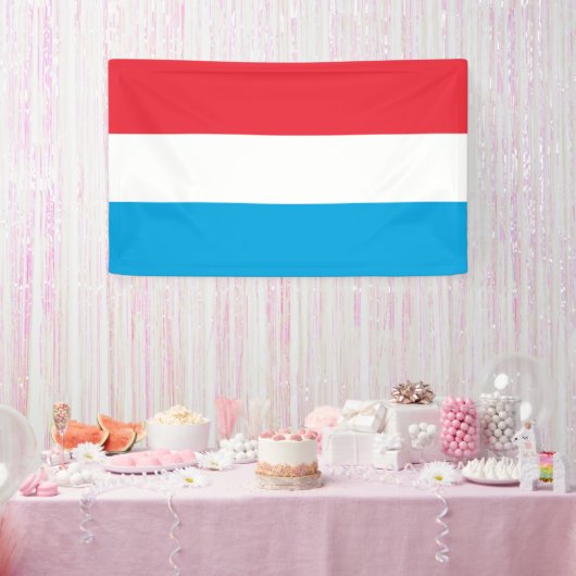Banderoles Drapeau du Luxembourg (Fête)