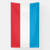 Banderoles Drapeau du Luxembourg (Verticale)