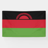 Banderoles drapeau du Malawi (Horizontal)