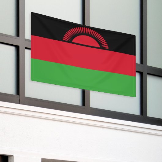 Banderoles Drapeau du Malawi (Bâtiment extérieur)